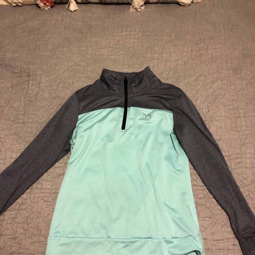 Victorias Secret Pink Athletic Style Half zip